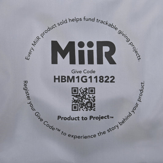 Black MiiR® Olympus 2.0 3L Zippered Pouch with AWARE™