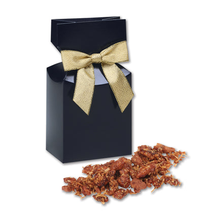 Coconut Praline Pecans in Navy Premium Delights Gift Box
