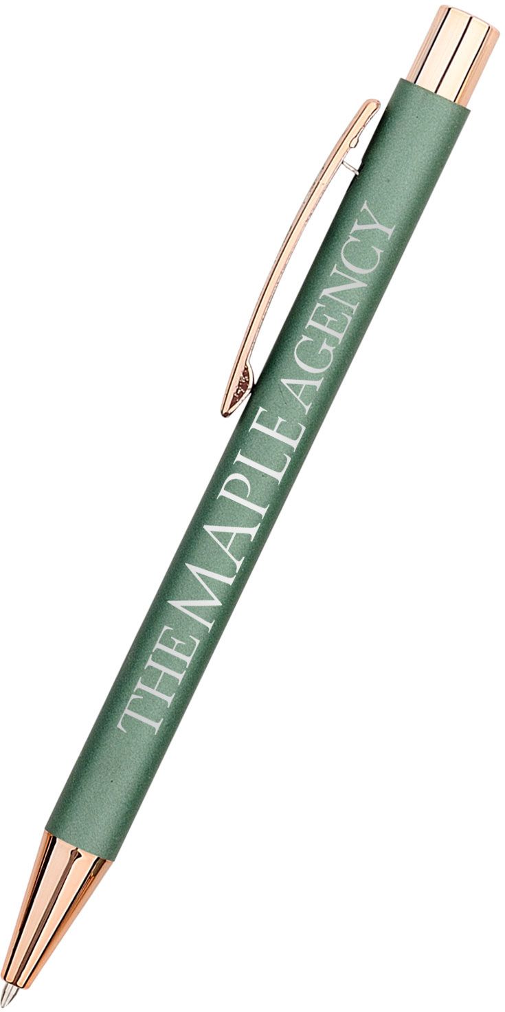 WHITNEY GEL PEN - ROSE GOLD