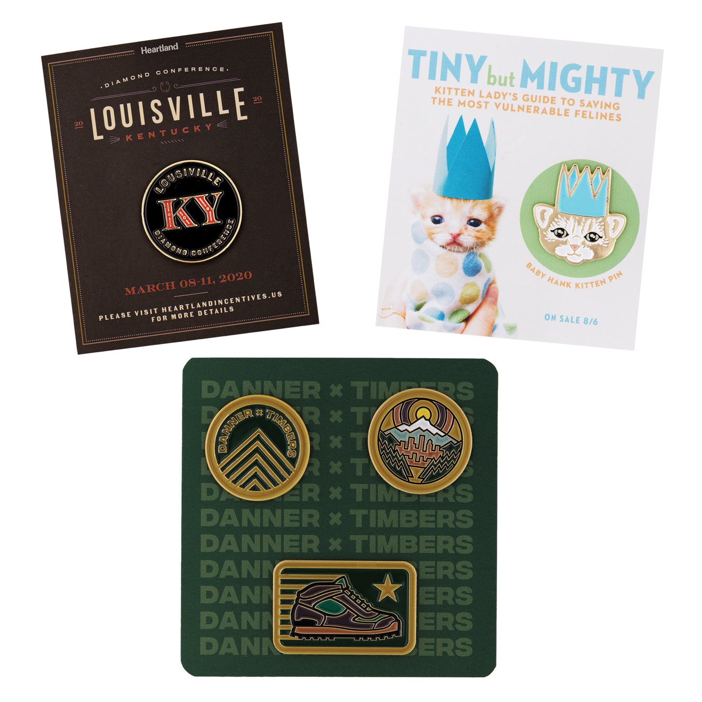 Custom Lapel Pin Presentation Cards