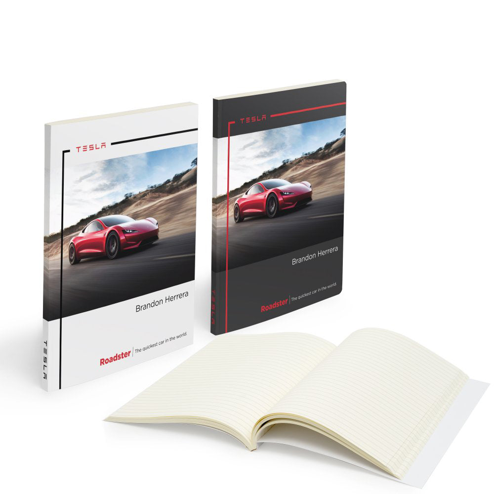 Magna perfect bound notebook (5.5" x 8.25" with 150 pages)