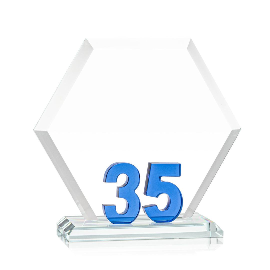Riviera Anniversary Award No 35 - Blue
