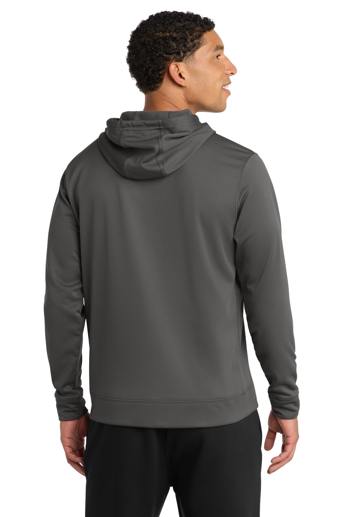 Charcoal Port & Company Performance Fleece Pullover Hooded Sweatshirt. PC590H