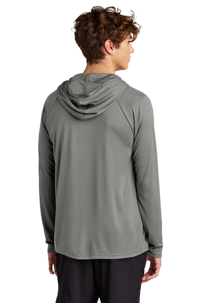 Charcoal Port & Company Performance Pullover Hooded Tee PC380H
