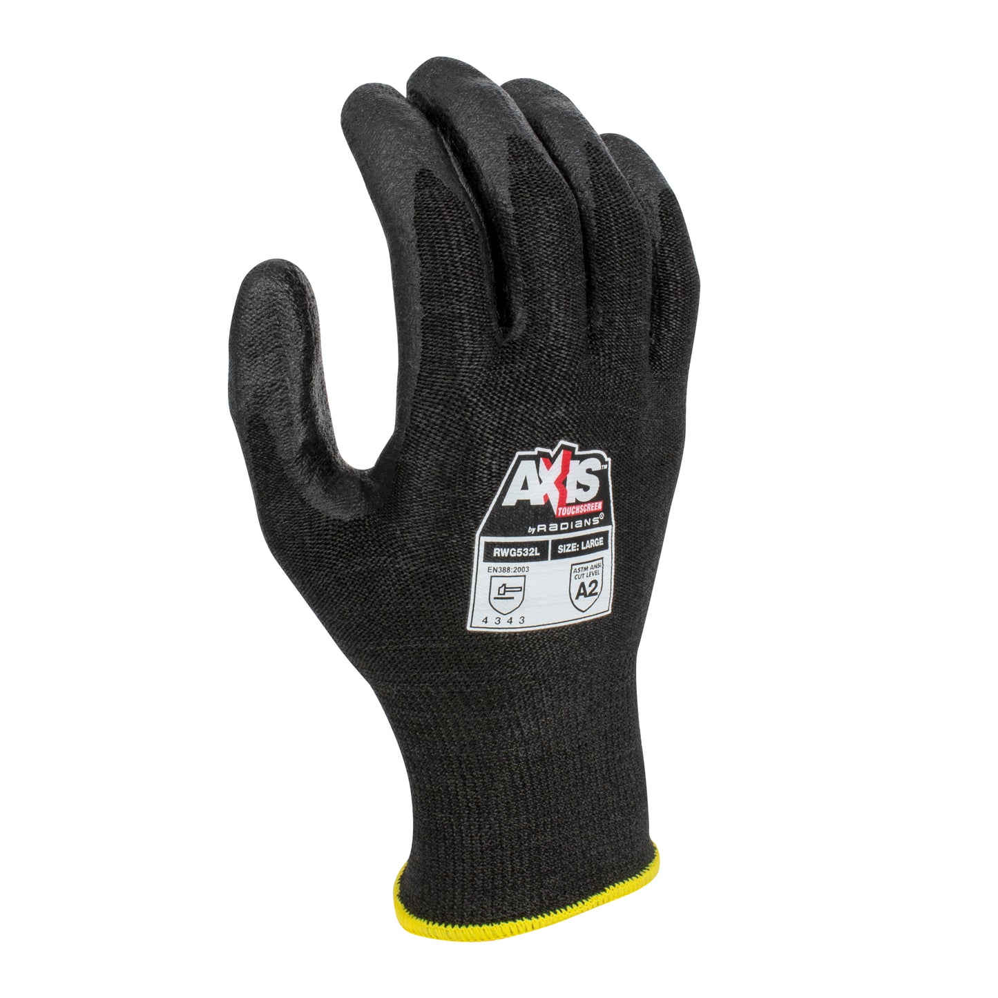 RWG532 AXIS™ Cut Protection Level A2 Touchscreen Work Glove - Size L