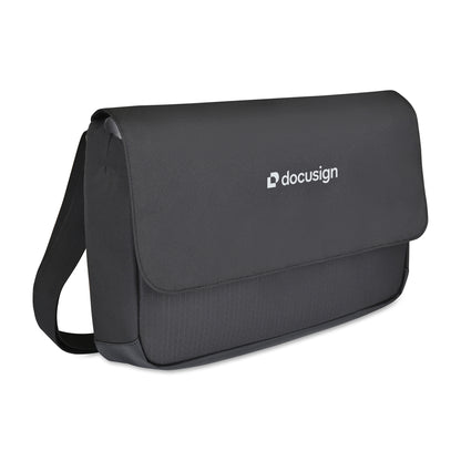 Black Transit Laptop Messenger Bag