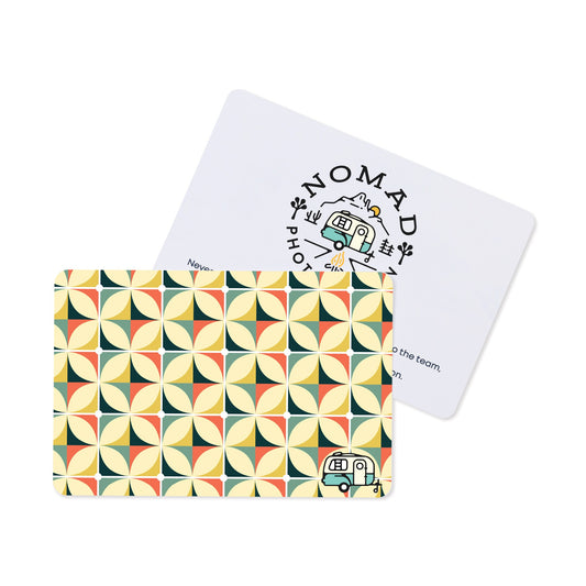 White Custom Greeting Card