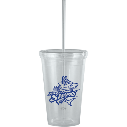 16 Oz Bolero Tumbler With Straw