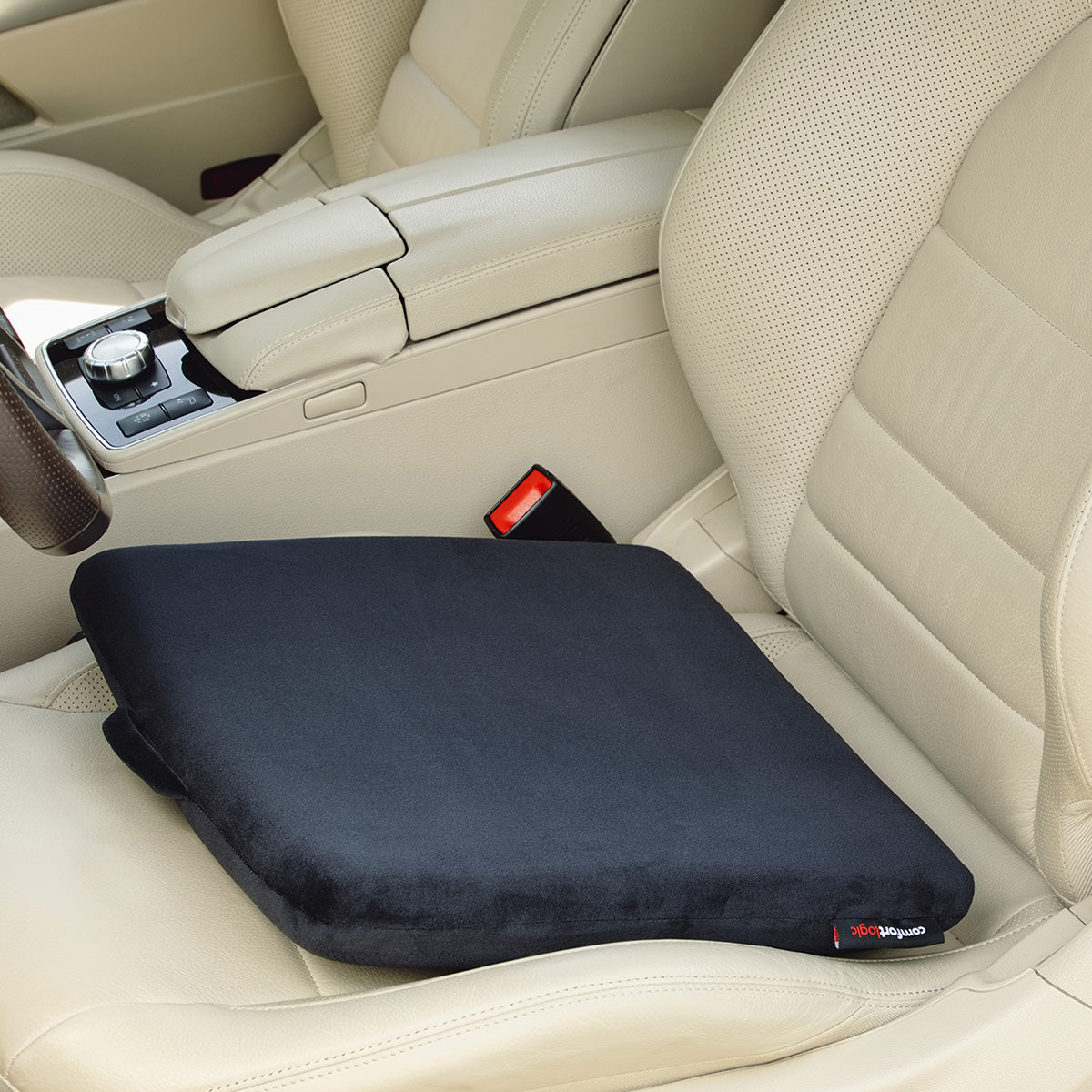 Black Comfort Logic™ Anywhere Seat Pad