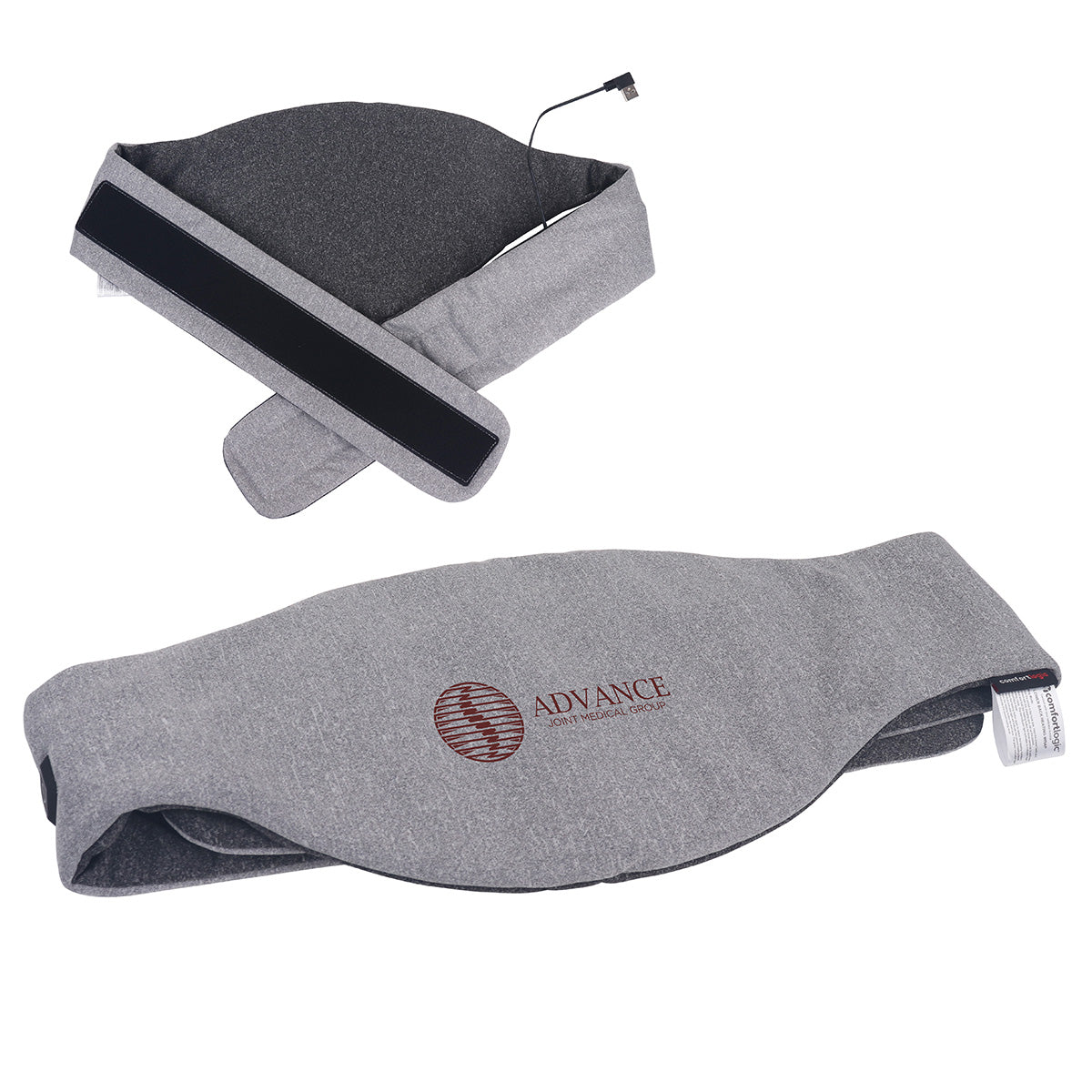 Gray Comfort Logic™ Lower Back Heating Wrap