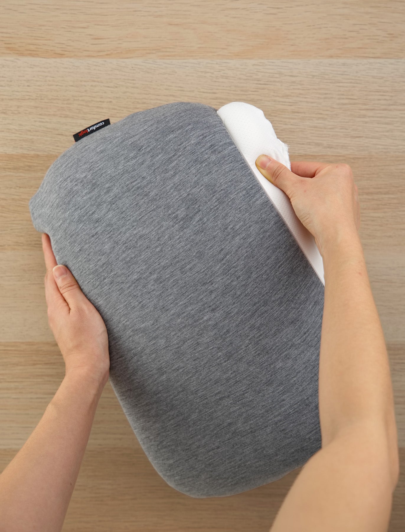 Gray Comfort Logic™ Everywhere Pillow