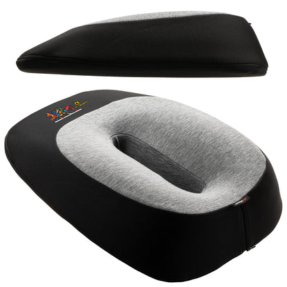 Black/Gray Comfort Logic™ Heavenly Support Back Pillow