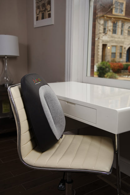 Black/Gray Comfort Logic™ Heavenly Support Back Pillow