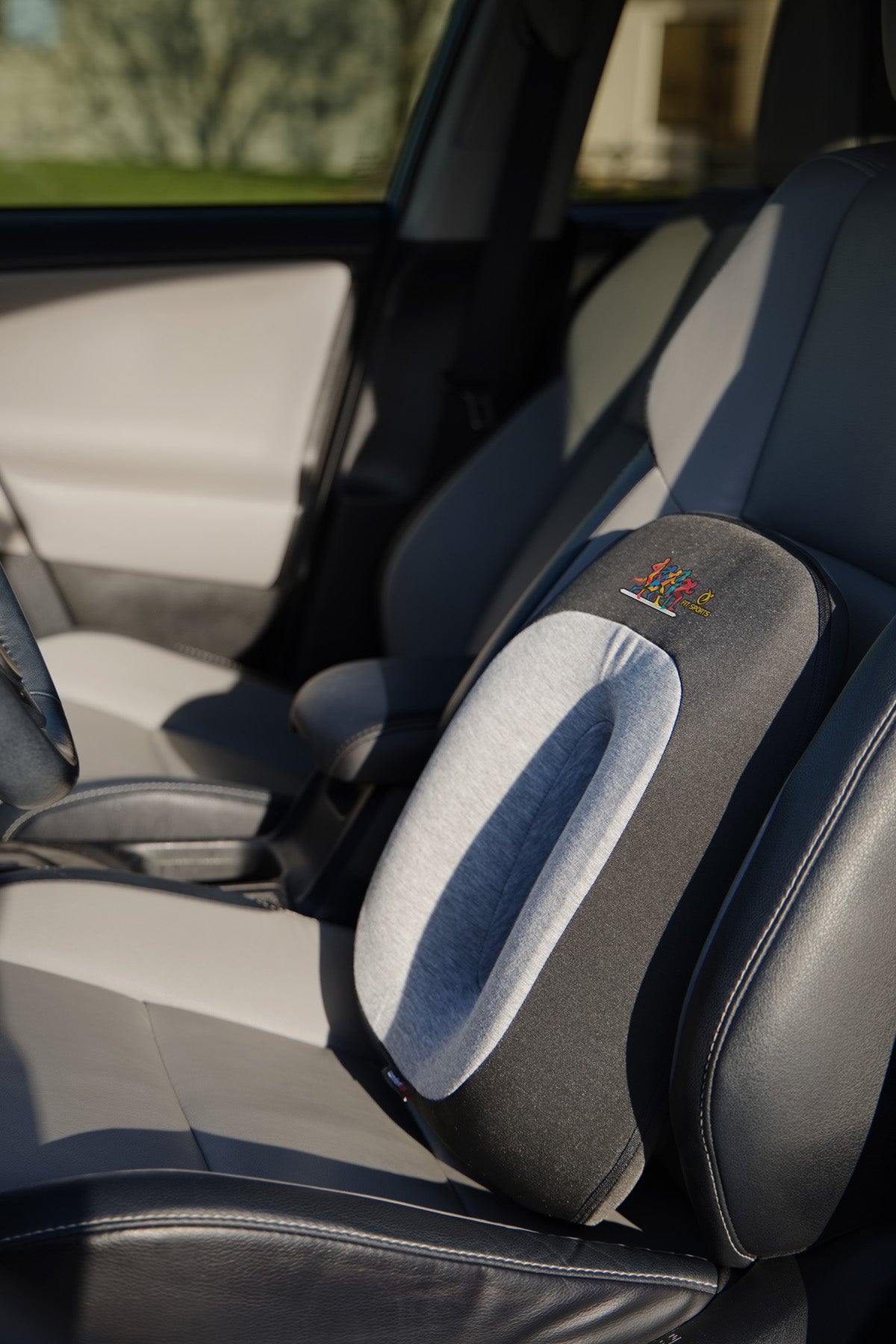 Black/Gray Comfort Logic™ Heavenly Support Back Pillow