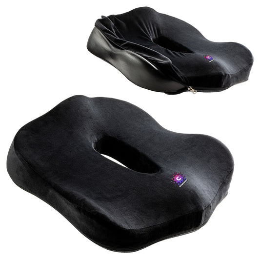 Black Comfort Logic™ Heavenly Seat Cushion