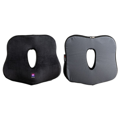 Black Comfort Logic™ Heavenly Seat Cushion