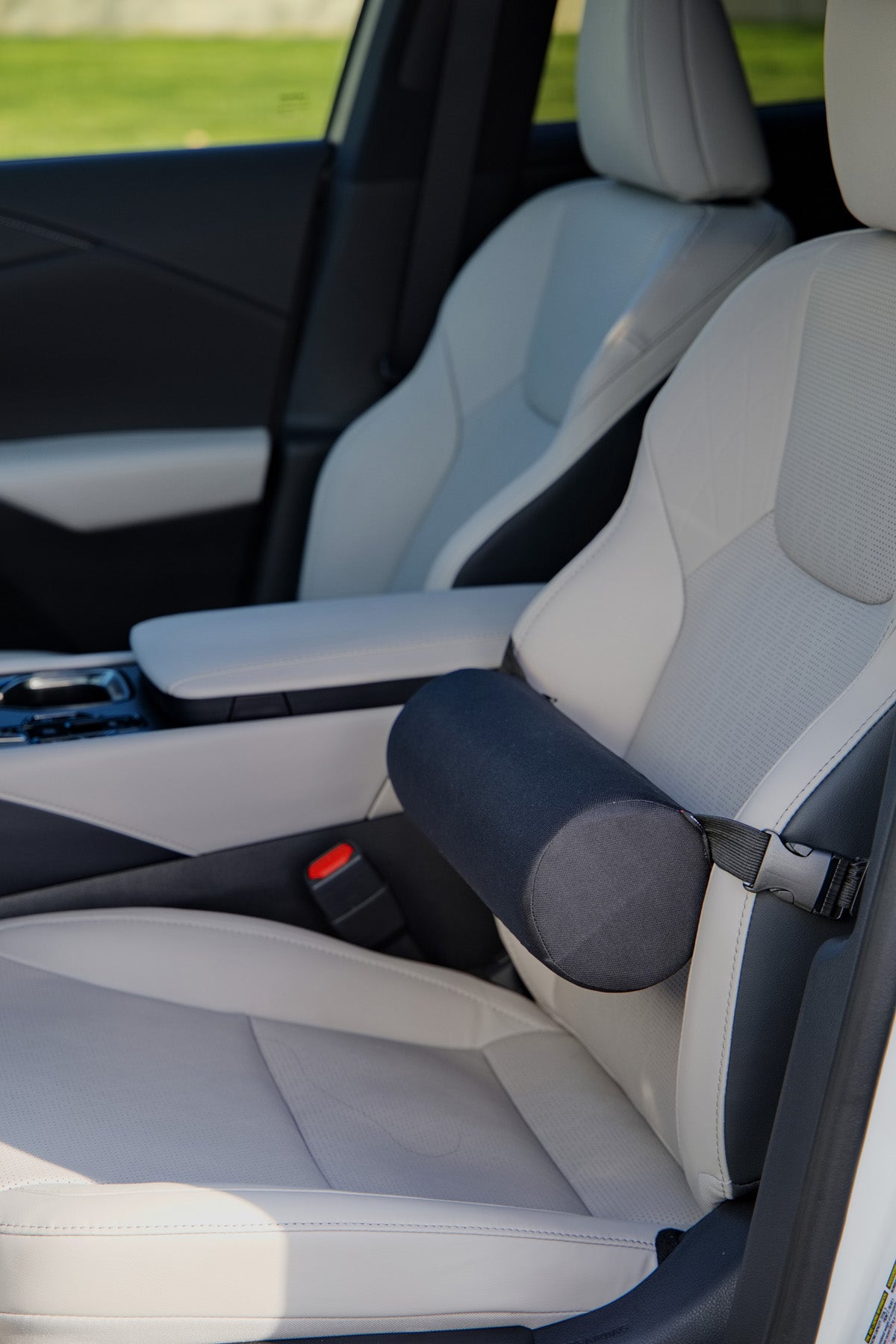 Black Comfort Logic™ Lumbar Support Roll Pillow