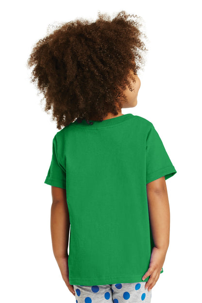 Clover Green Port & Company Toddler Core Cotton Tee. CAR54T