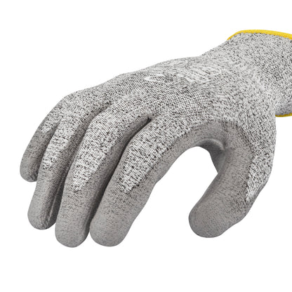 RWG570 Cut Level A4 HPPE/Polyester, PU Coated Cut Protection Glove - Size L