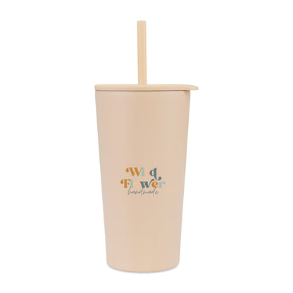 Aviana™ Rowan Recycled Straw Tumbler - 17 Oz.