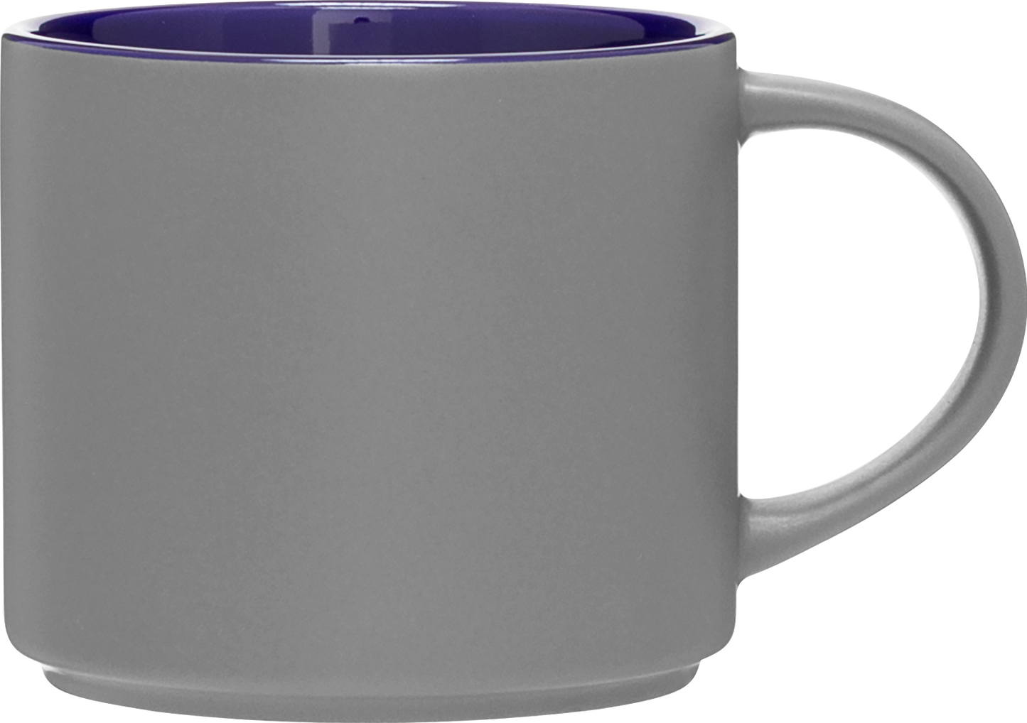 16 oz monaco mug - matte storm gray