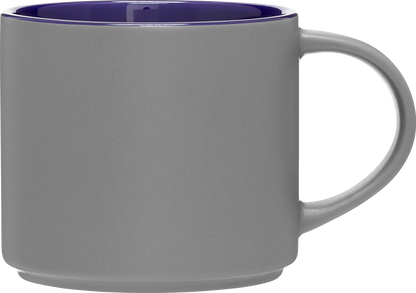 16 oz monaco mug - matte storm gray