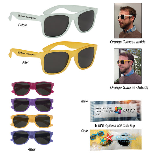 Color Changing Malibu Sunglasses  grouped