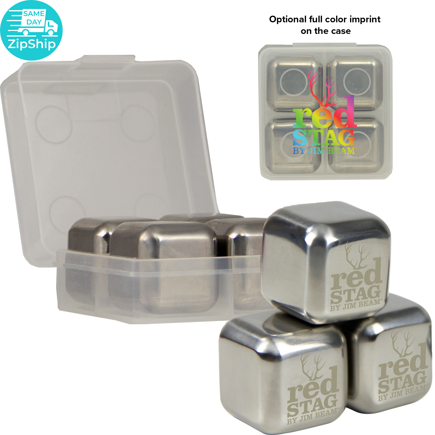Stainless Cool Cubes with Clear Packaging