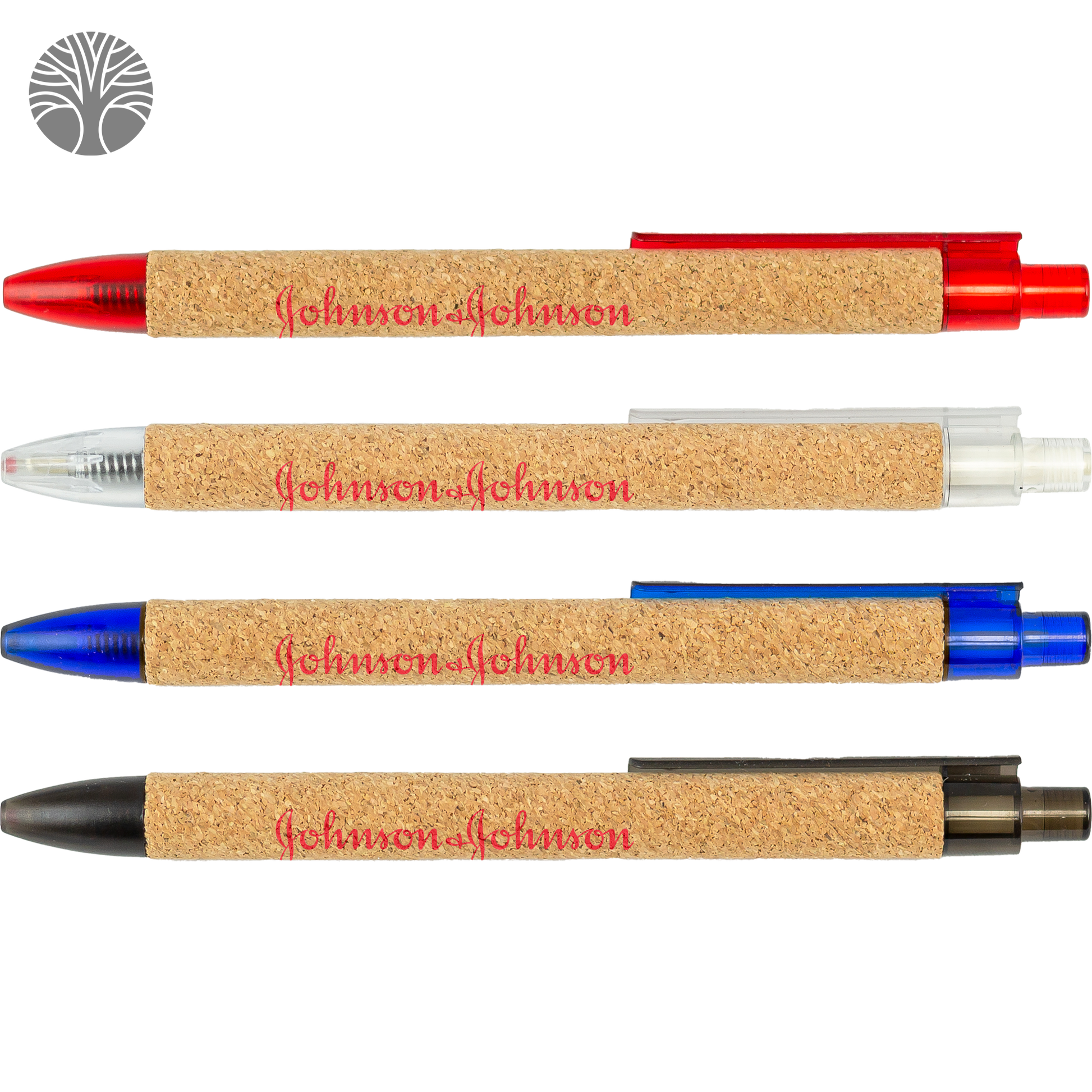 Black Cork 100% Cork Barrel Pen