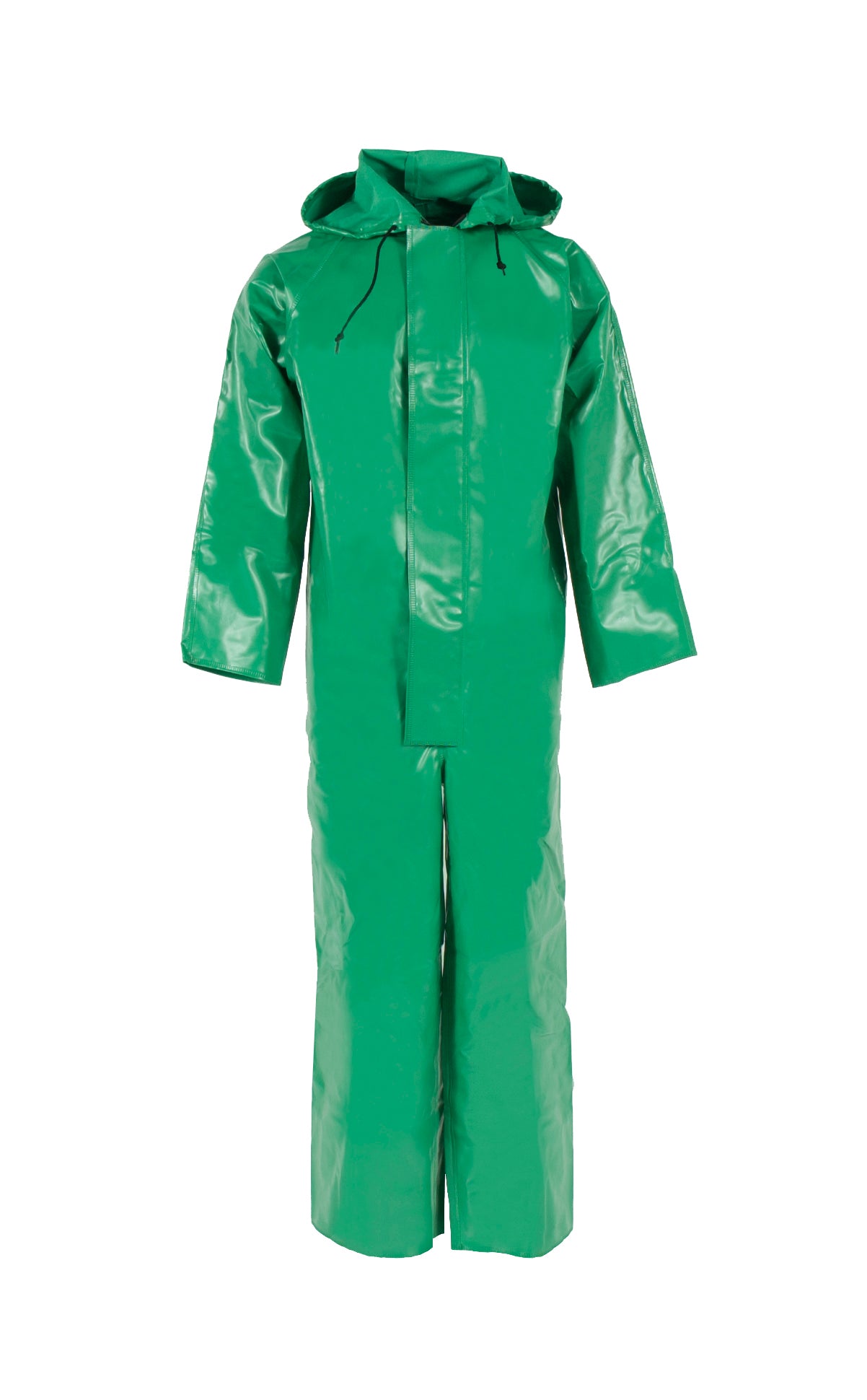 96ACA Chem Shield Coverall with Hood - Green - Size 4X
