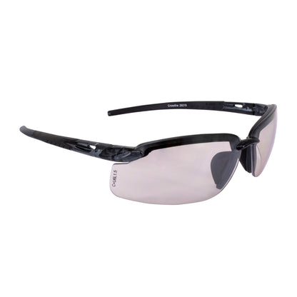 ES5 Premium Safety Eyewear - Matte Black Frame - Indoor/Outdoor Lens