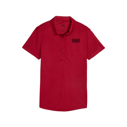 Puma Women's Solid Short Sleeve Polo