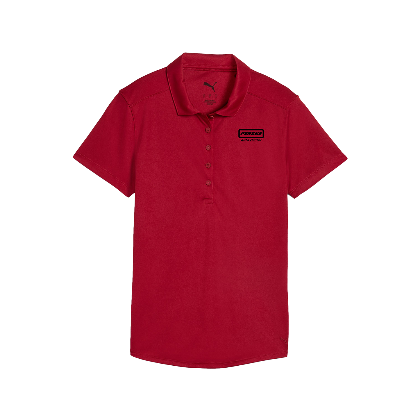 Puma Women's Solid Short Sleeve Polo