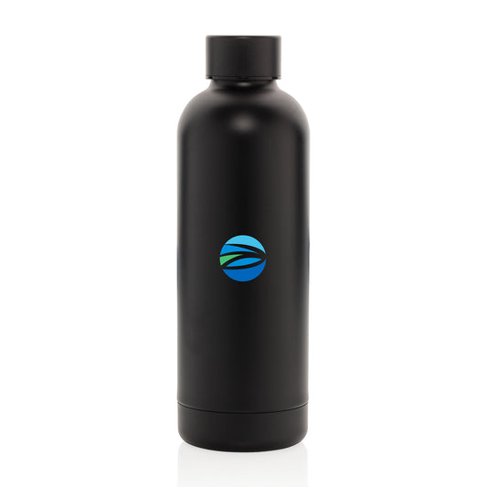 Black Impact RCS Recycled Stainless Steel Vacuum Bottle