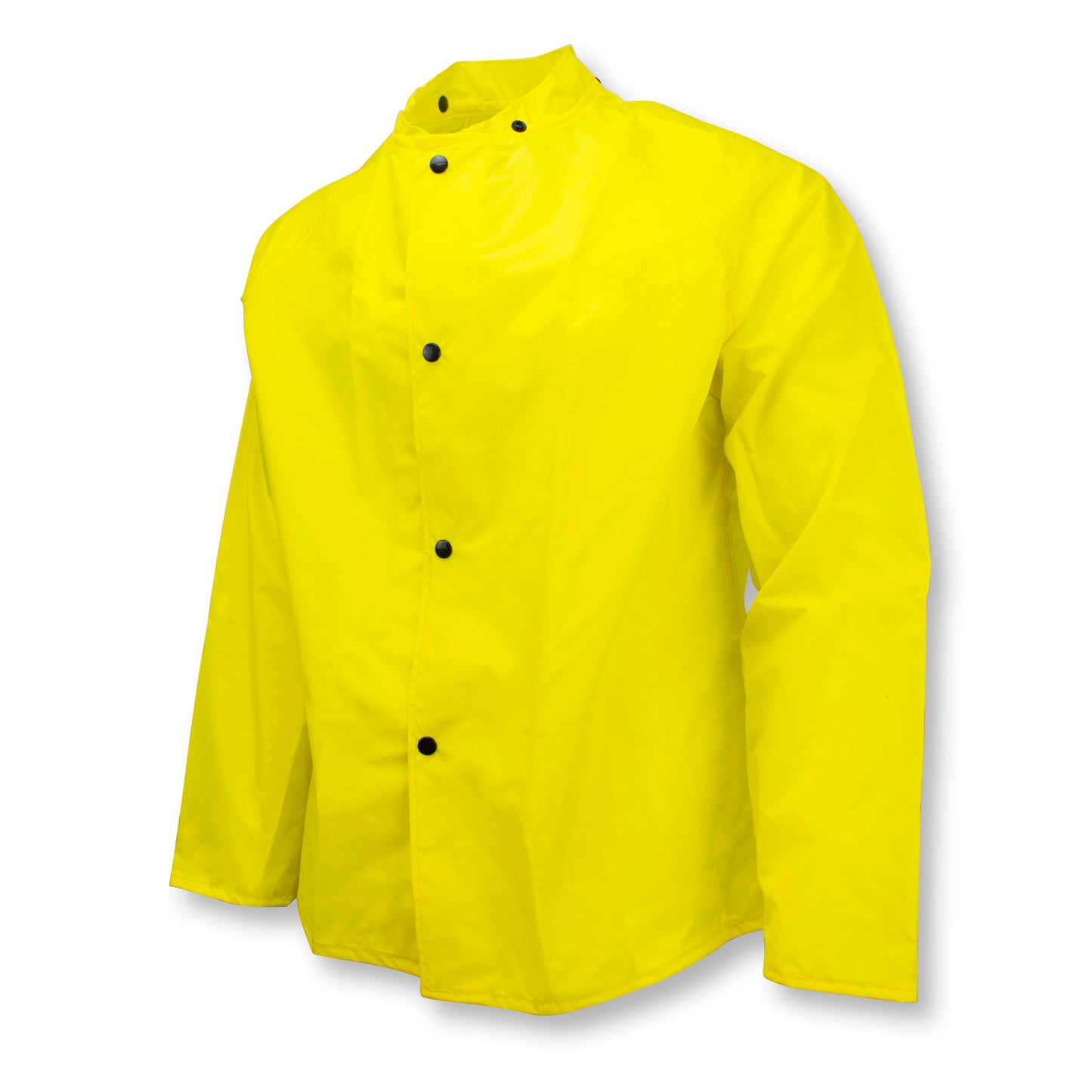 375SJ Cool Wear Jacket with Snaps for Hood - Safety Yellow - Size 4X