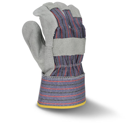 RWG3200 Regular Shoulder Gray Split Cowhide Leather Glove - Size L
