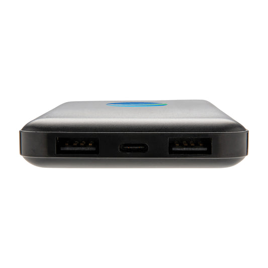 Black High Density 10.000 mAh Pocket Powerbank