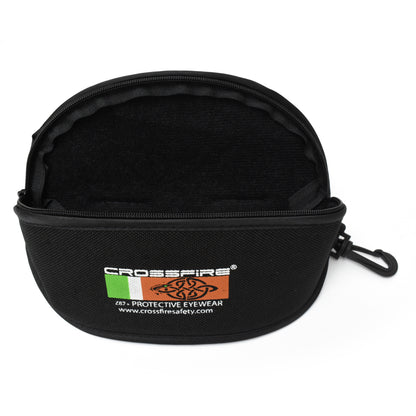 Eyewear Zippered Pouch - Black