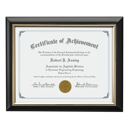 Trent Certificate  Frame