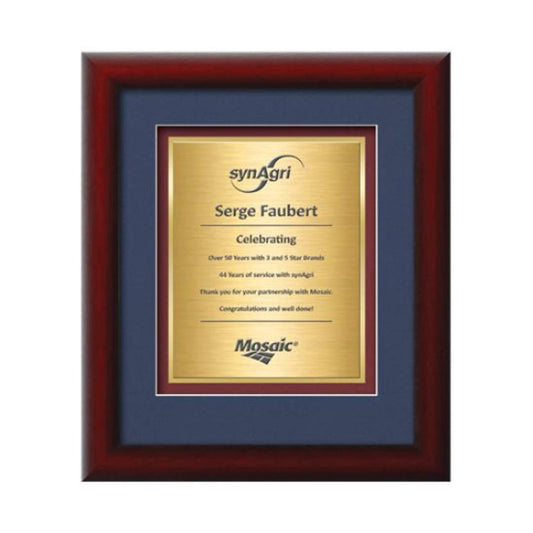 Eco Certificate TexEtch - Mahogany