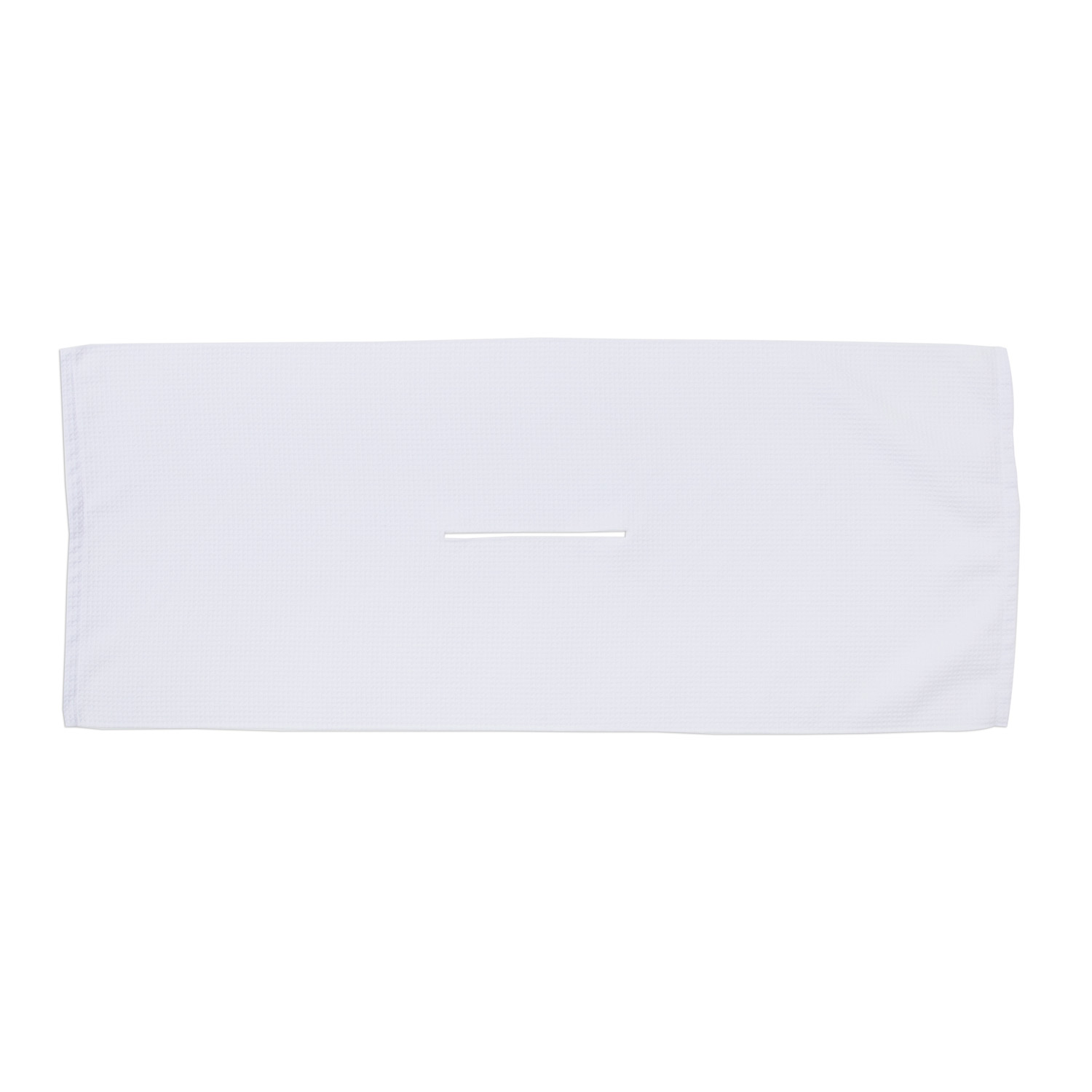 16x40 Waffle Golf towel with 1x8 slit