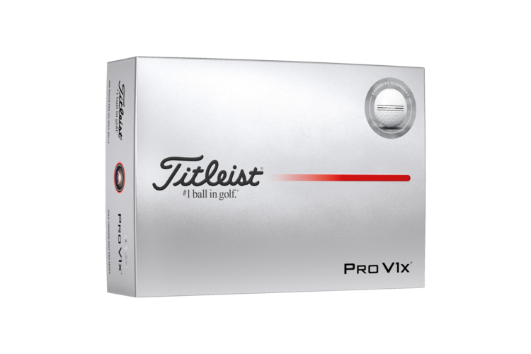 Titleist Pro V1x AIM Enhanced Golf Balls - White