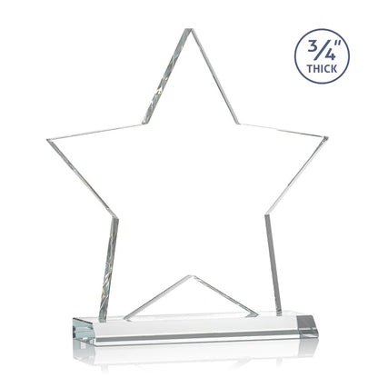 Chippendale Star Award - Clear