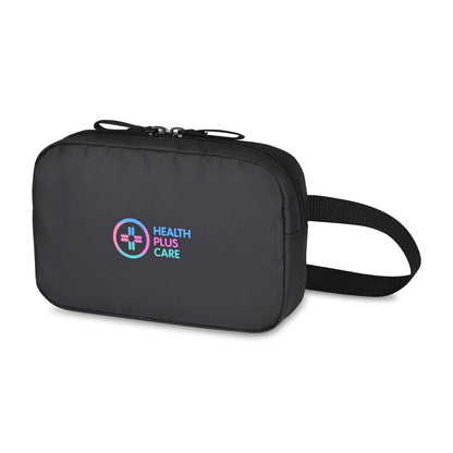 Black Repeat Lite Recycled Poly Waist Pack