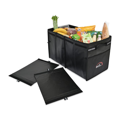 Black Structure Cargo Organizer with Lid