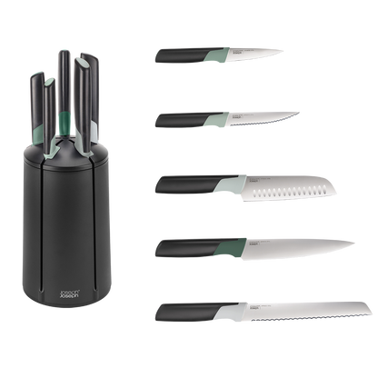 Joseph Joseph® Elevate™ Green Knives Carousel Set