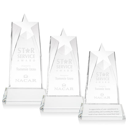 Millington Star on Base - Clear
