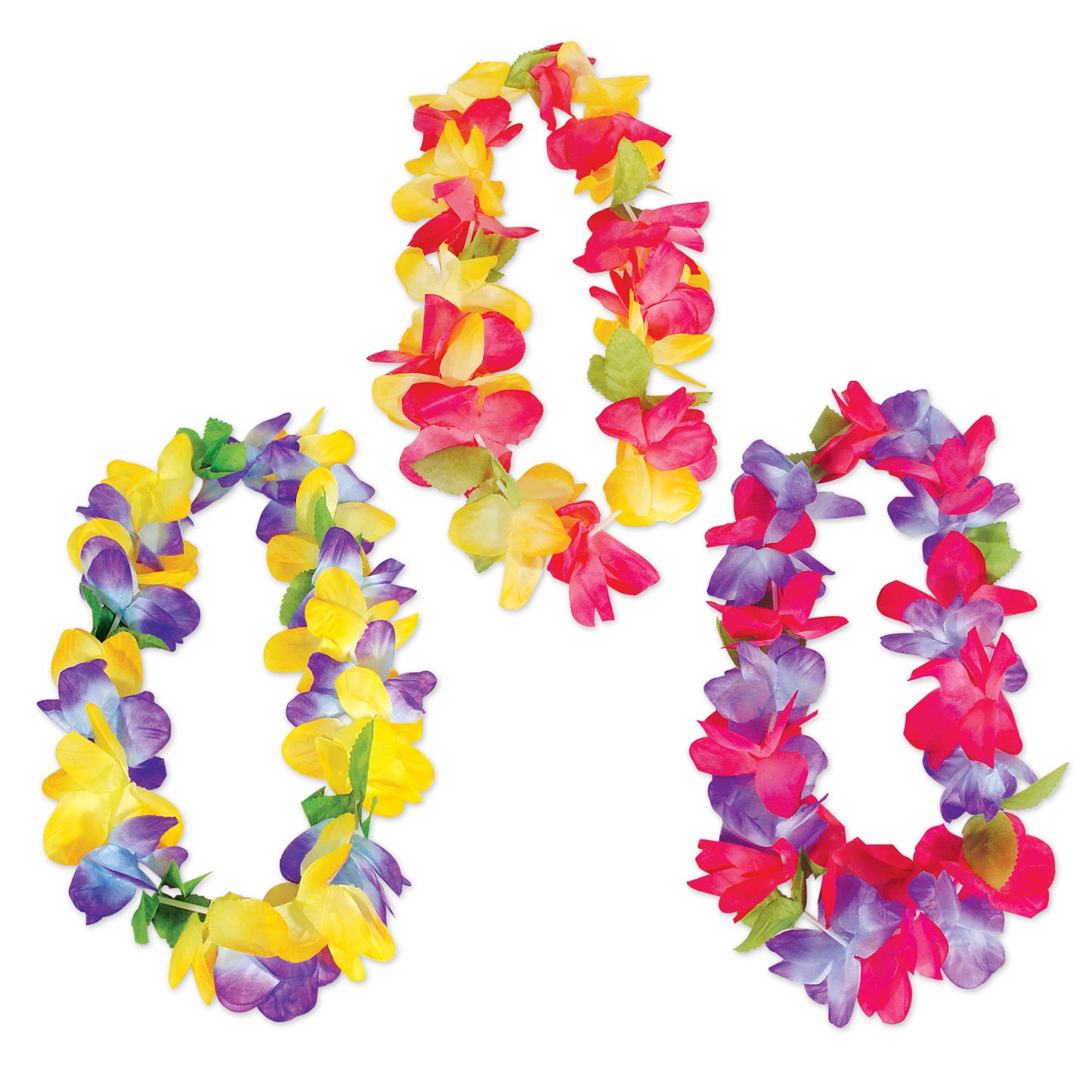 Assorted 36' Silk Flower Leis