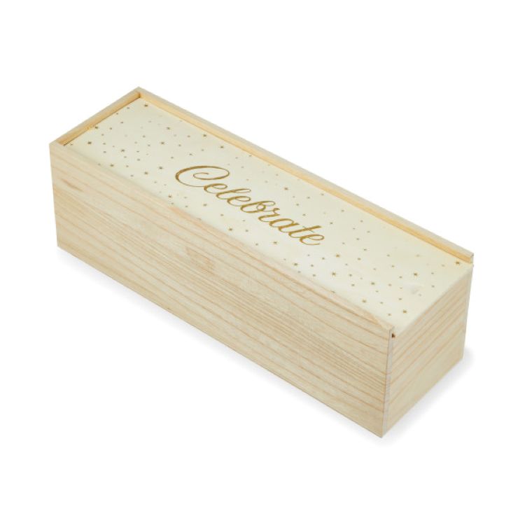 Twine Living® Starlight 1 Bottle Wooden Box