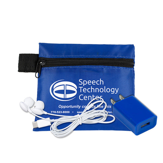 "Verona" Tech Travel Accessory Kit